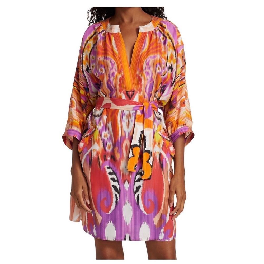 ETRO Ikat Silk Dress